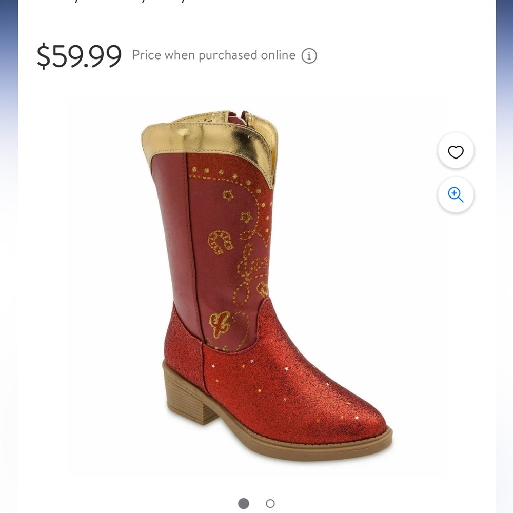 Lightly worn Disney Toy Story Boots size 11-12